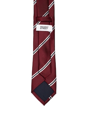 Corbata Regent Street regular estampado a rayas para hombre