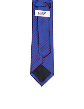 Corbata Regent Street regular estampado a rayas para hombre