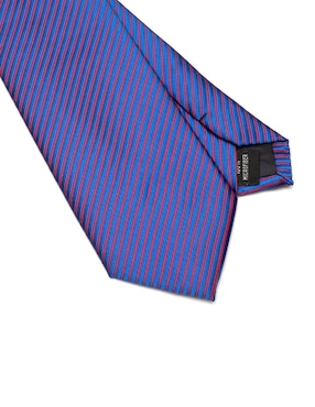Corbata Regent Street regular estampado a rayas para hombre