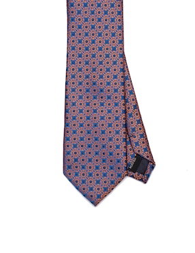 Corbata Regent Street regular estampada para hombre