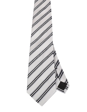 Corbata Jbe Regular estampado a rayas para hombre