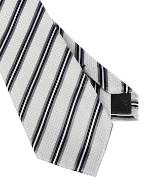 Corbata Jbe Regular estampado a rayas para hombre