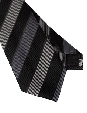 Corbata Jbe Regular estampado a rayas para hombre