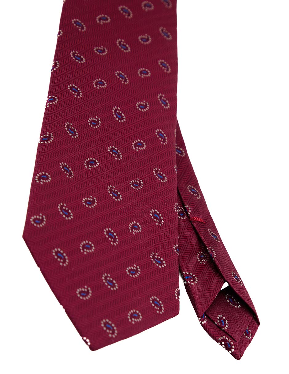 Corbata regular estampado macroprint para hombre 3