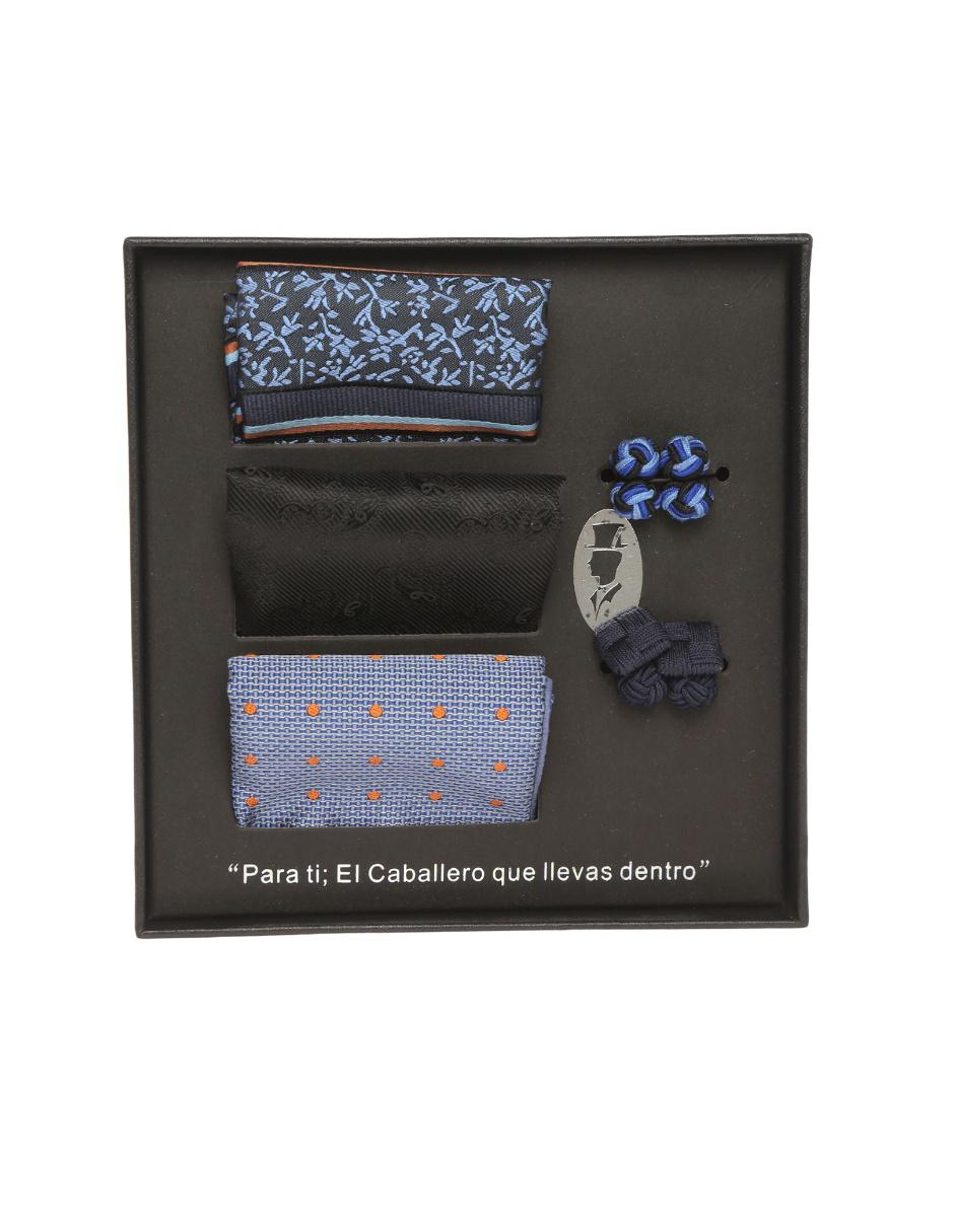 Set De Accesorios English Gentleman Azul Claro En Liverpool