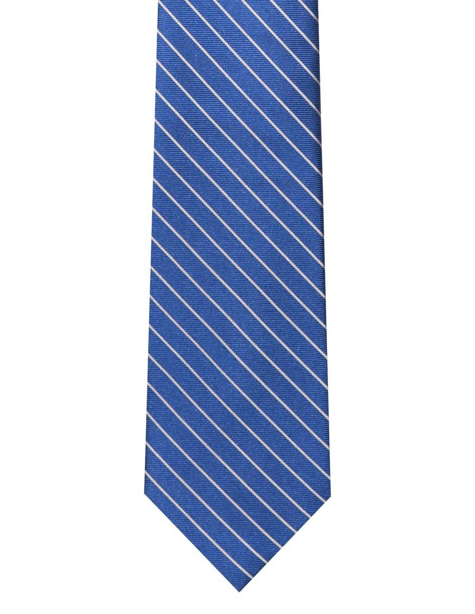 Corbata Polo Ralph Lauren seda azul rey a rayas |