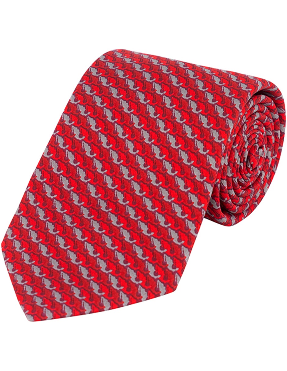 Corbata regular de seda para hombre 2