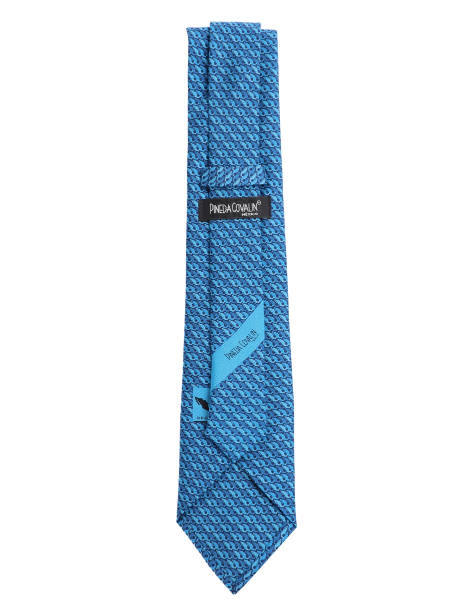 Corbata regular de seda estampada para hombre 2
