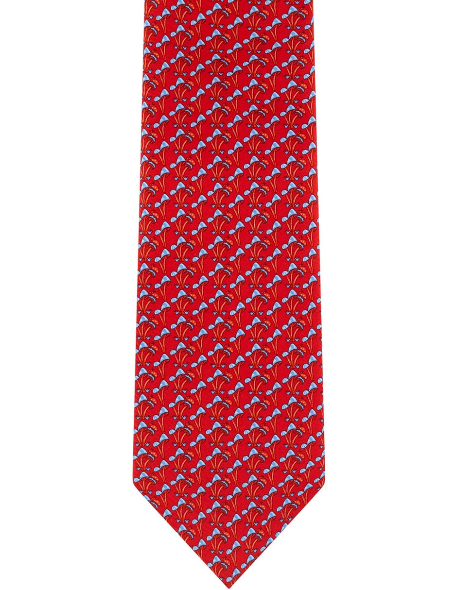 Corbata regular de seda para hombre 1