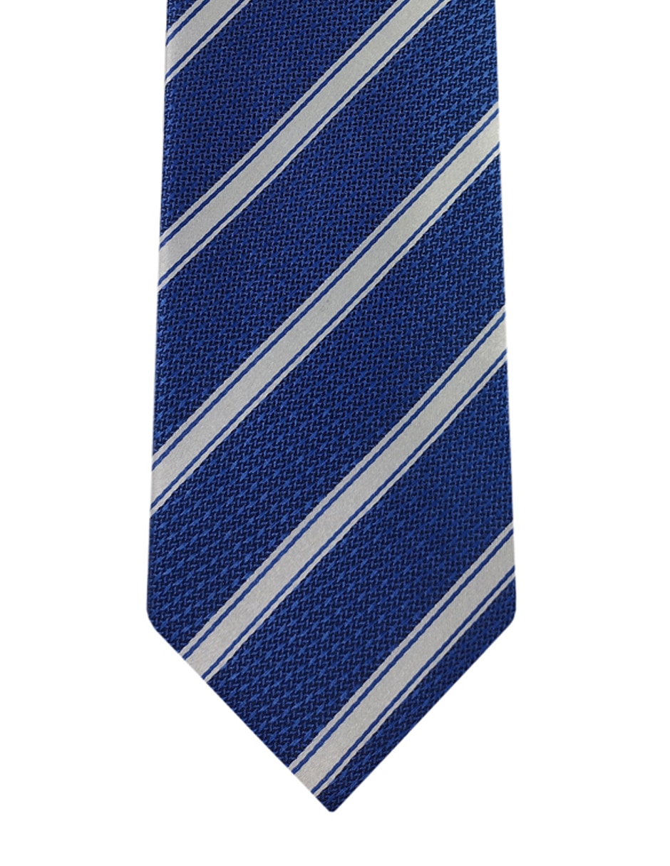 Corbata regular estampado a rayas para Hombre 1