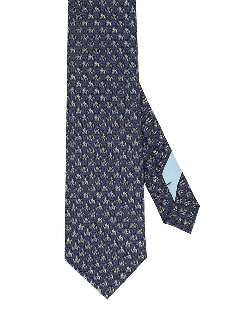 Corbata regular de seda para hombre