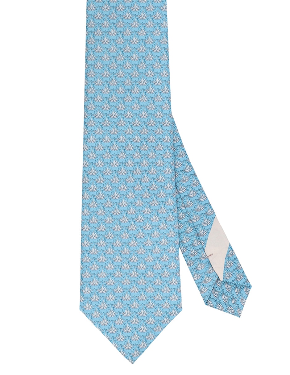 Corbata regular de seda para hombre