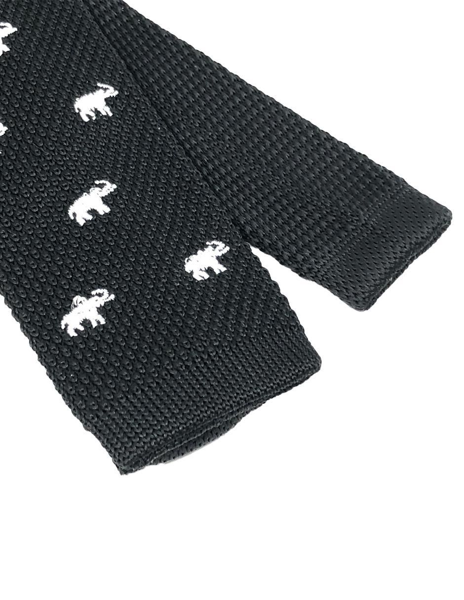 Corbata sarosa slim (4-6 cm) de poliéster estampado liso para hombre