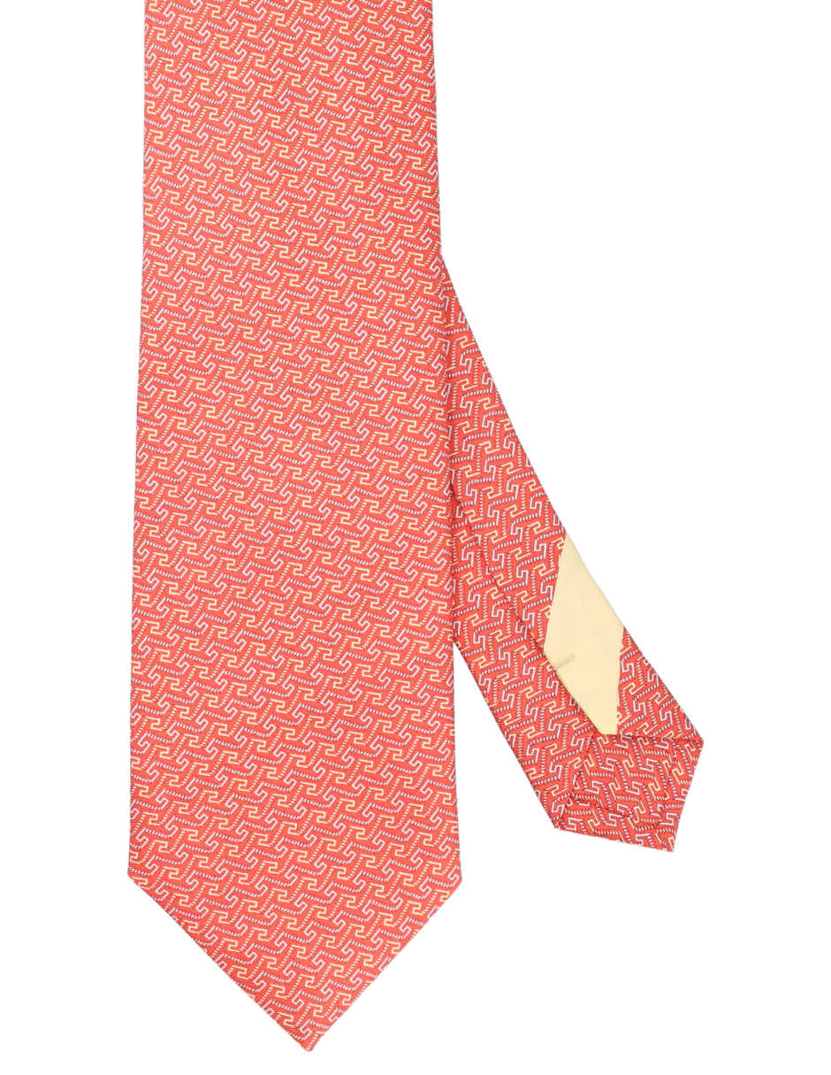 Corbata regular de seda para hombre 1