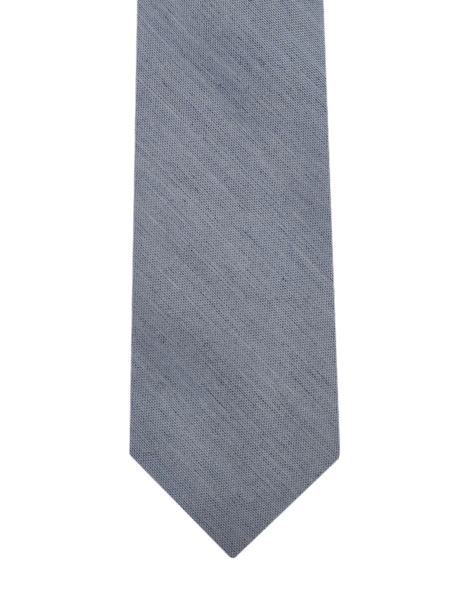 Corbata regular de seda estampado jaspeado para hombre 1