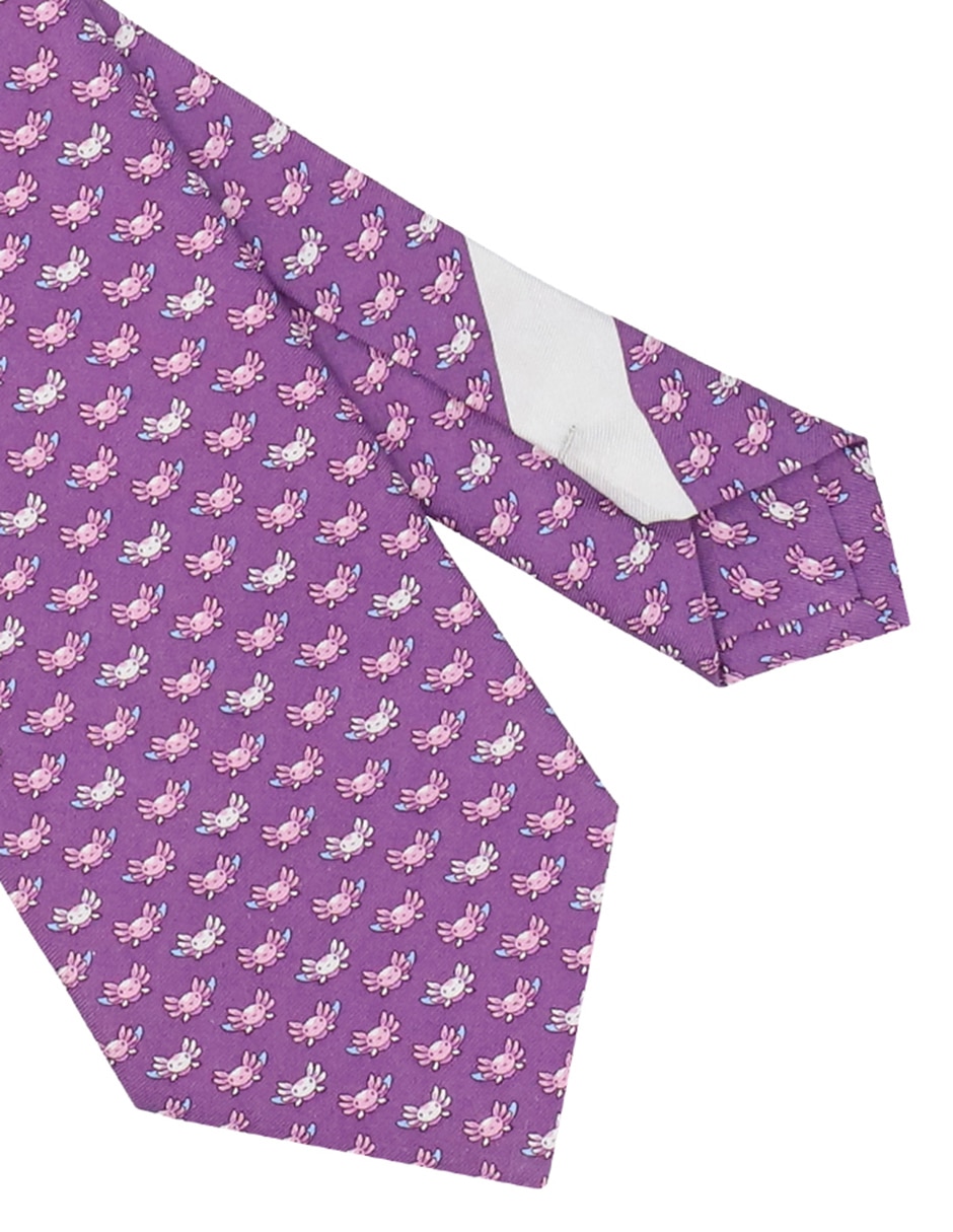 Corbata regular de seda para hombre 3