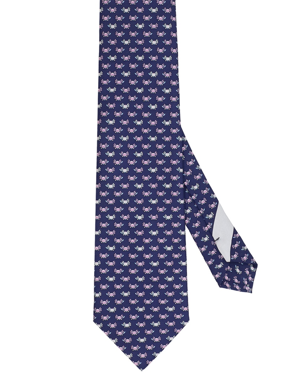 Corbata regular de seda para hombre