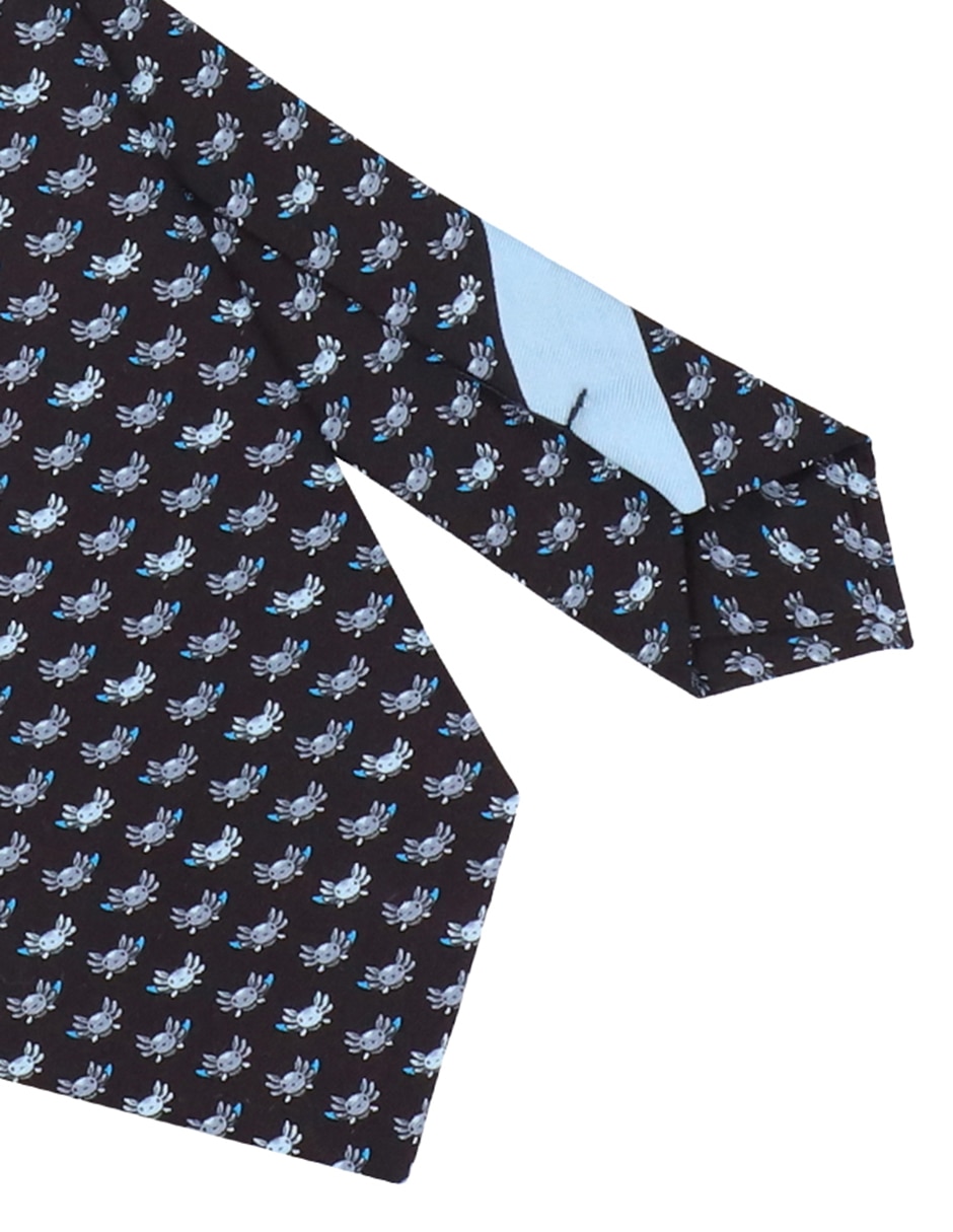 Corbata regular de seda para hombre 3