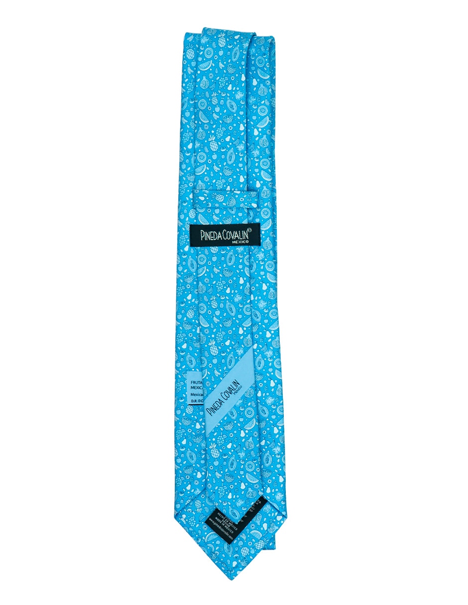 Corbata regular de seda estampada para hombre 3
