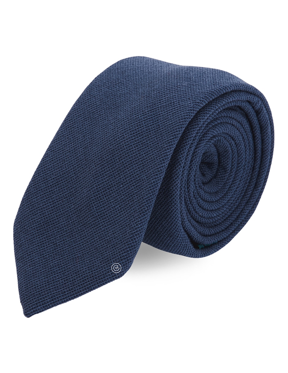 Corbata slim estampado jaspeado para hombre