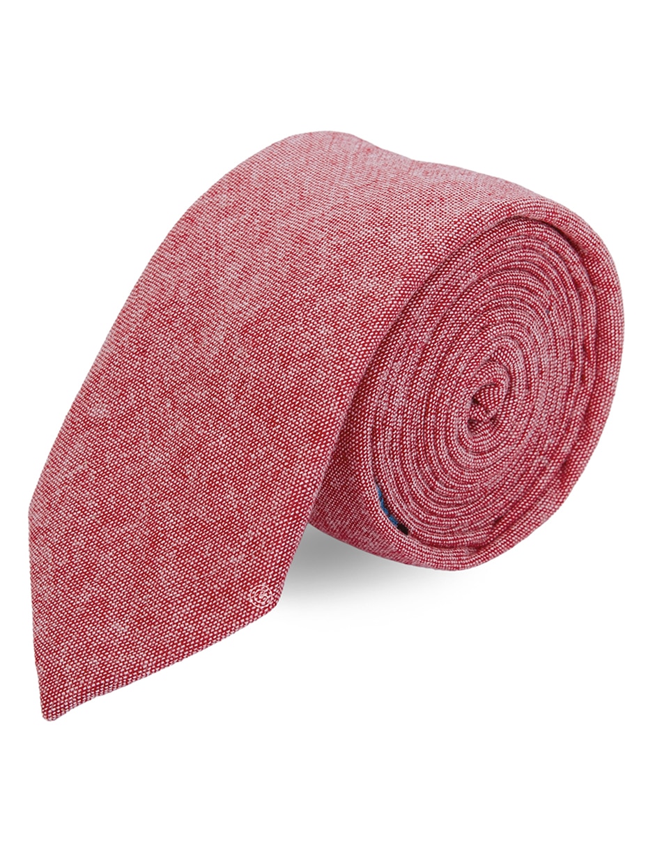 Corbata slim estampado jaspeado para hombre