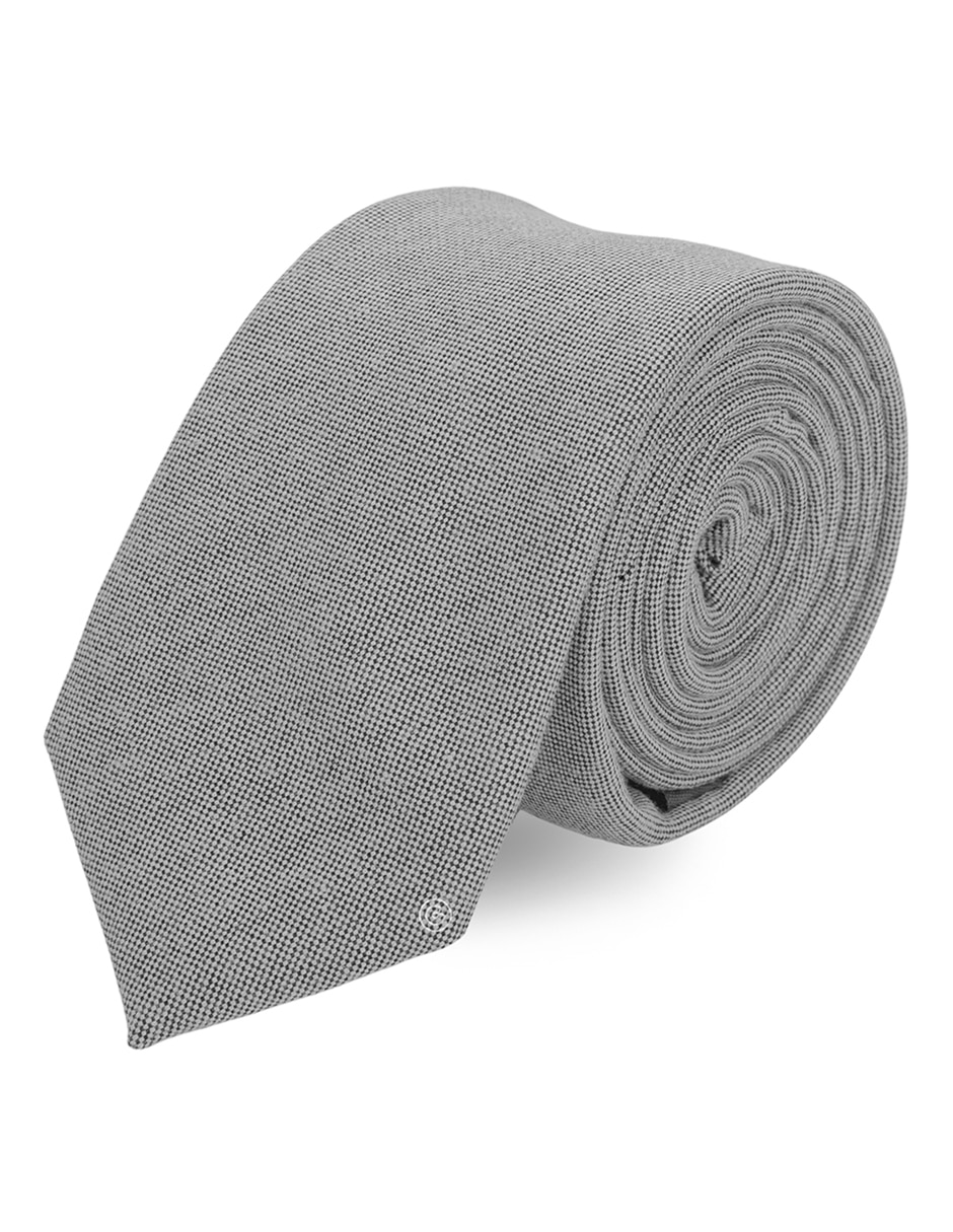 Corbata slim estampado jaspeado para hombre