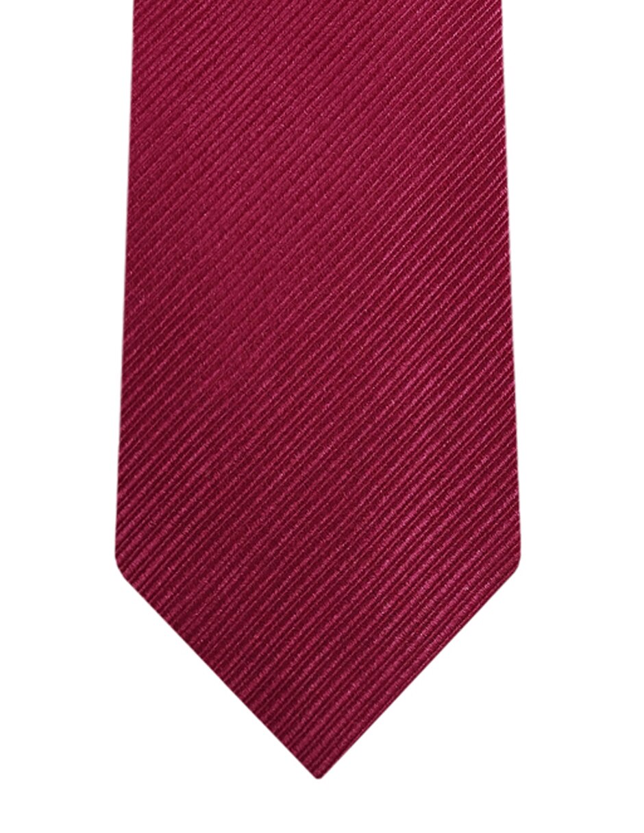 Corbata regular de seda estampado a rayas para Hombre 1