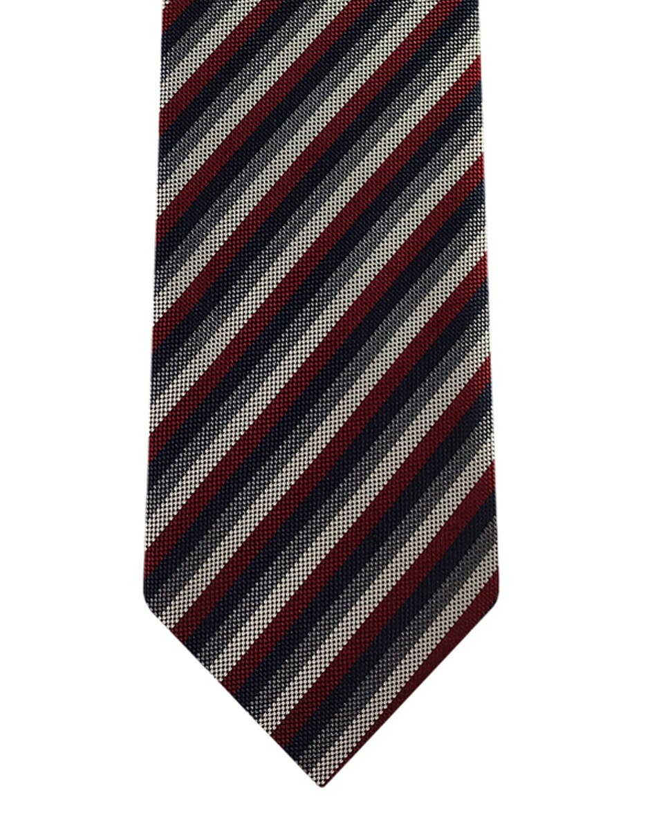 Corbata regular estampado a rayas para Hombre 1