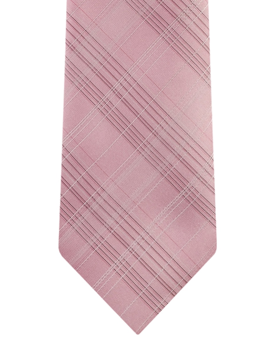 Corbata regular de seda estampado a rayas para Hombre 1