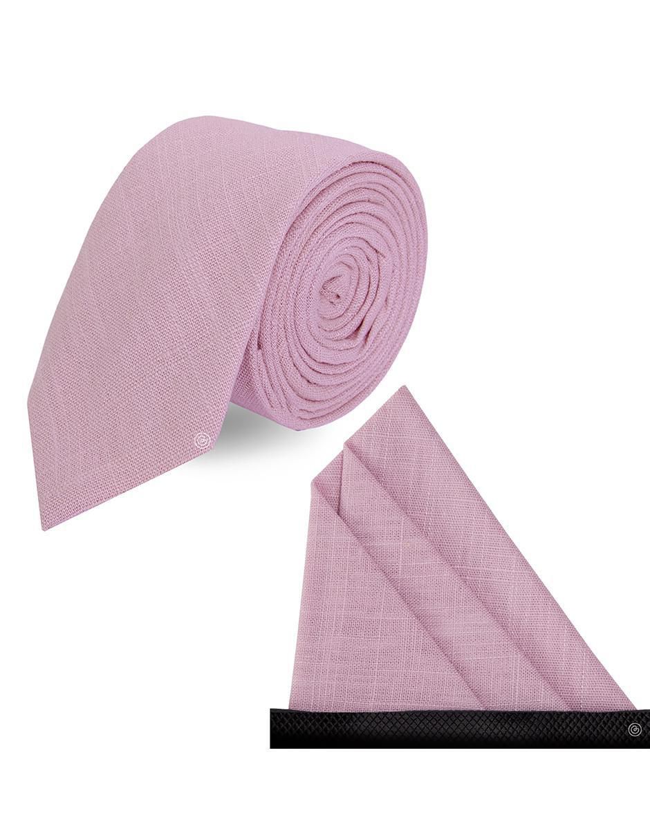 Set de corbata y pañuelo slim estampado jaspeado para hombre Set de corbata y pañuelo slim estampado jaspeado para hombre