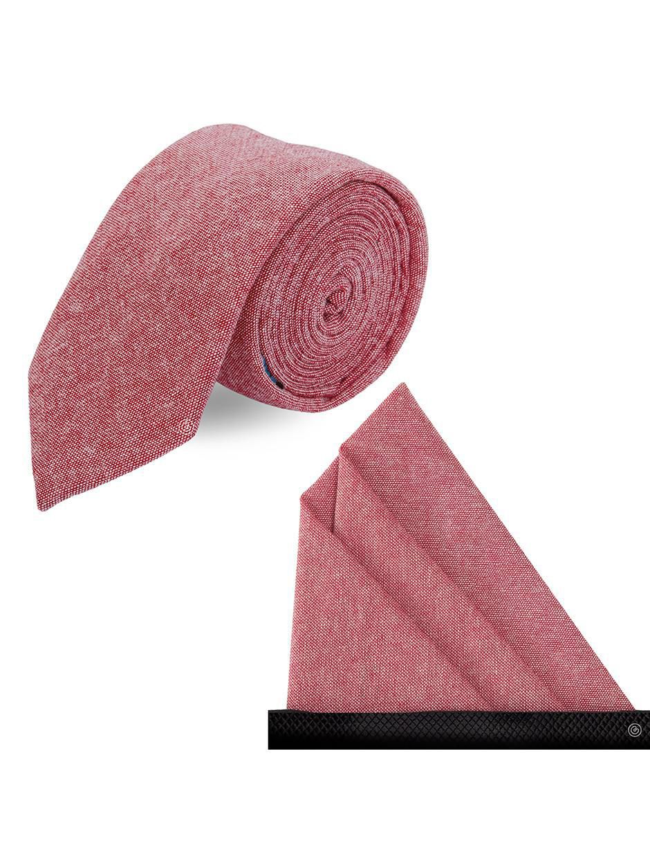 Set de corbata y pañuelo slim estampado jaspeado para hombre Set de corbata y pañuelo slim estampado jaspeado para hombre