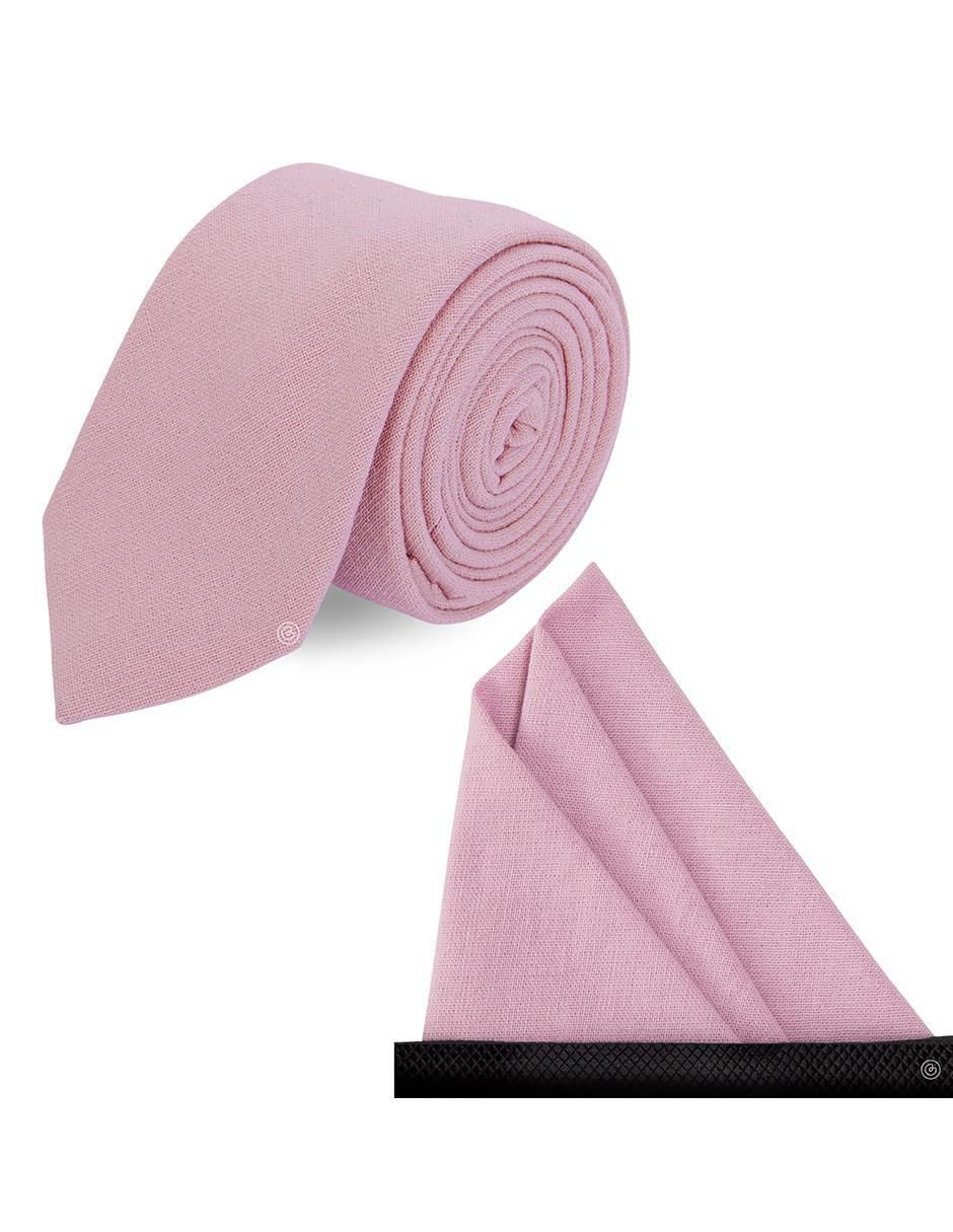 Set de corbata y pañuelo slim estampado jaspeado para hombre Set de corbata y pañuelo slim estampado jaspeado para hombre