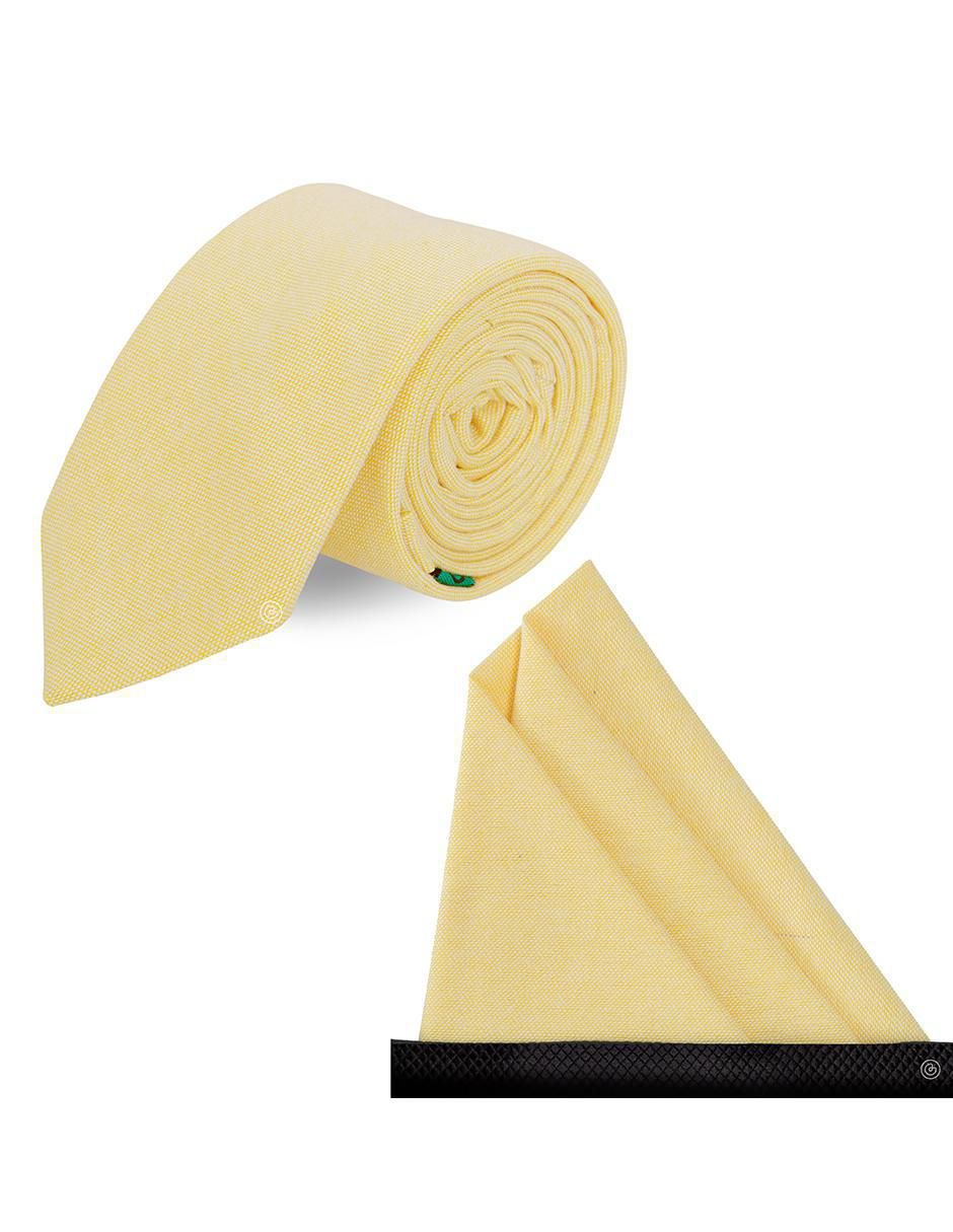 Set de corbata y pañuelo slim estampado jaspeado para hombre Set de corbata y pañuelo slim estampado jaspeado para hombre