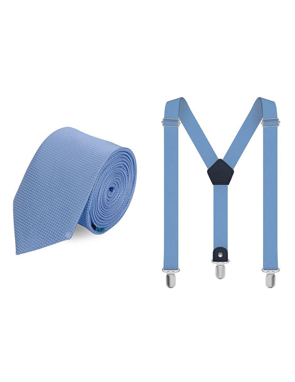 Set corbata slim para hombre