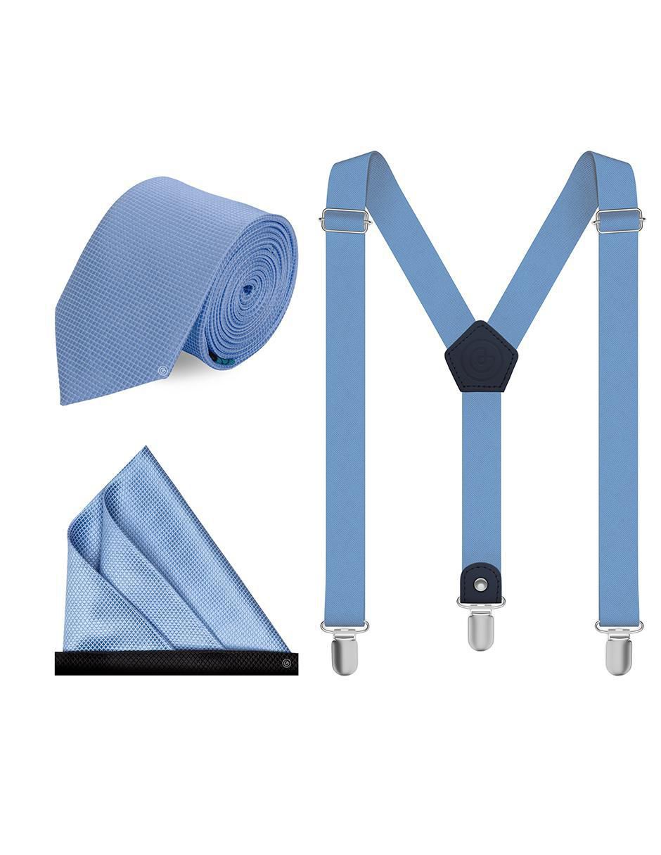 Set corbata slim para hombre