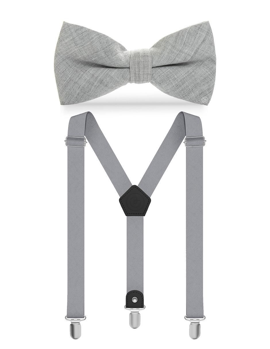 Set de moño y tirantes para hombre Set de moño y tirantes para hombre