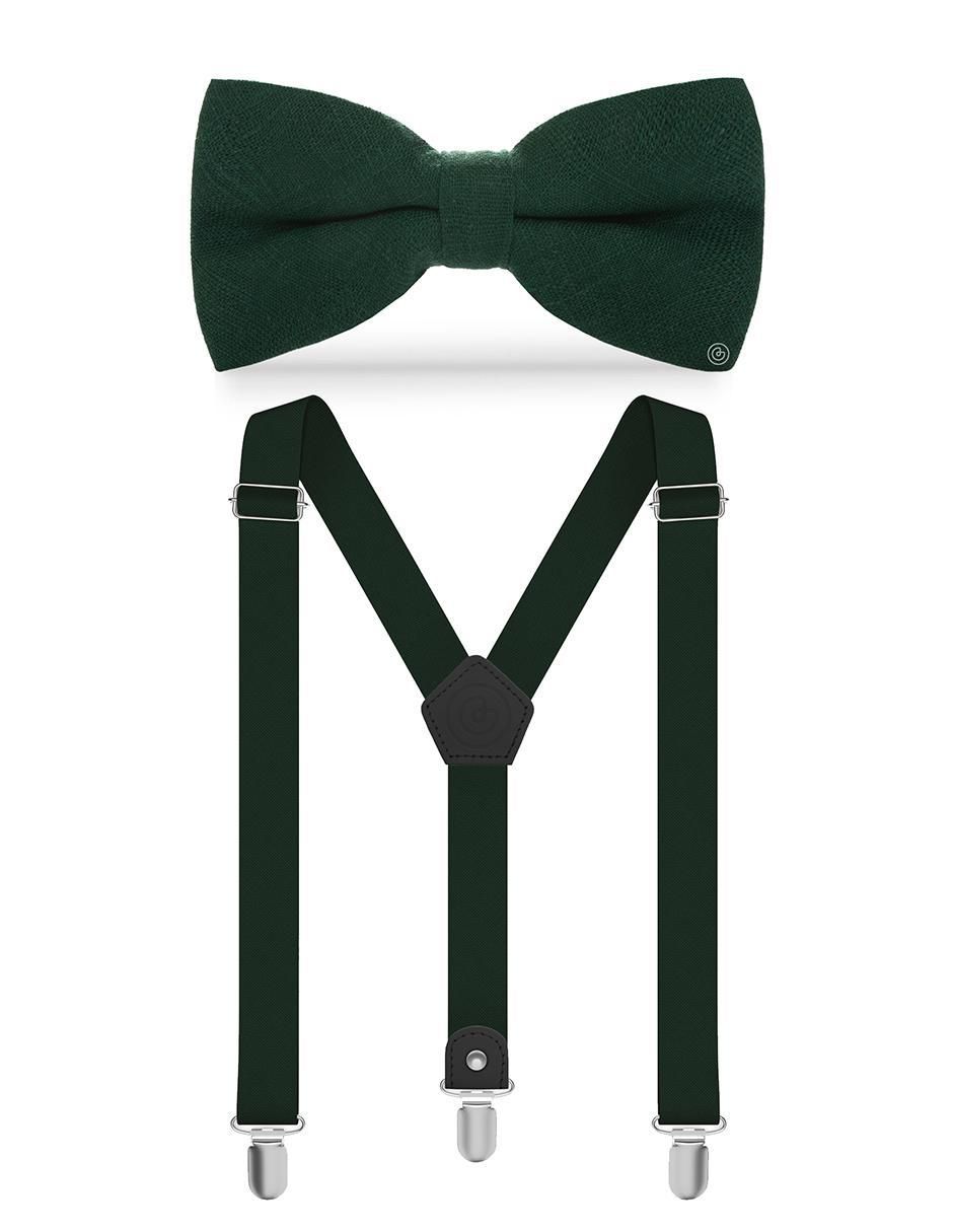 Set de moño y tirantes Grin Accs para hombre