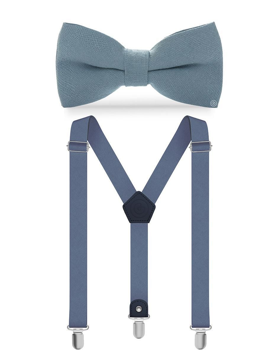 Set de moño y tirantes para hombre 1