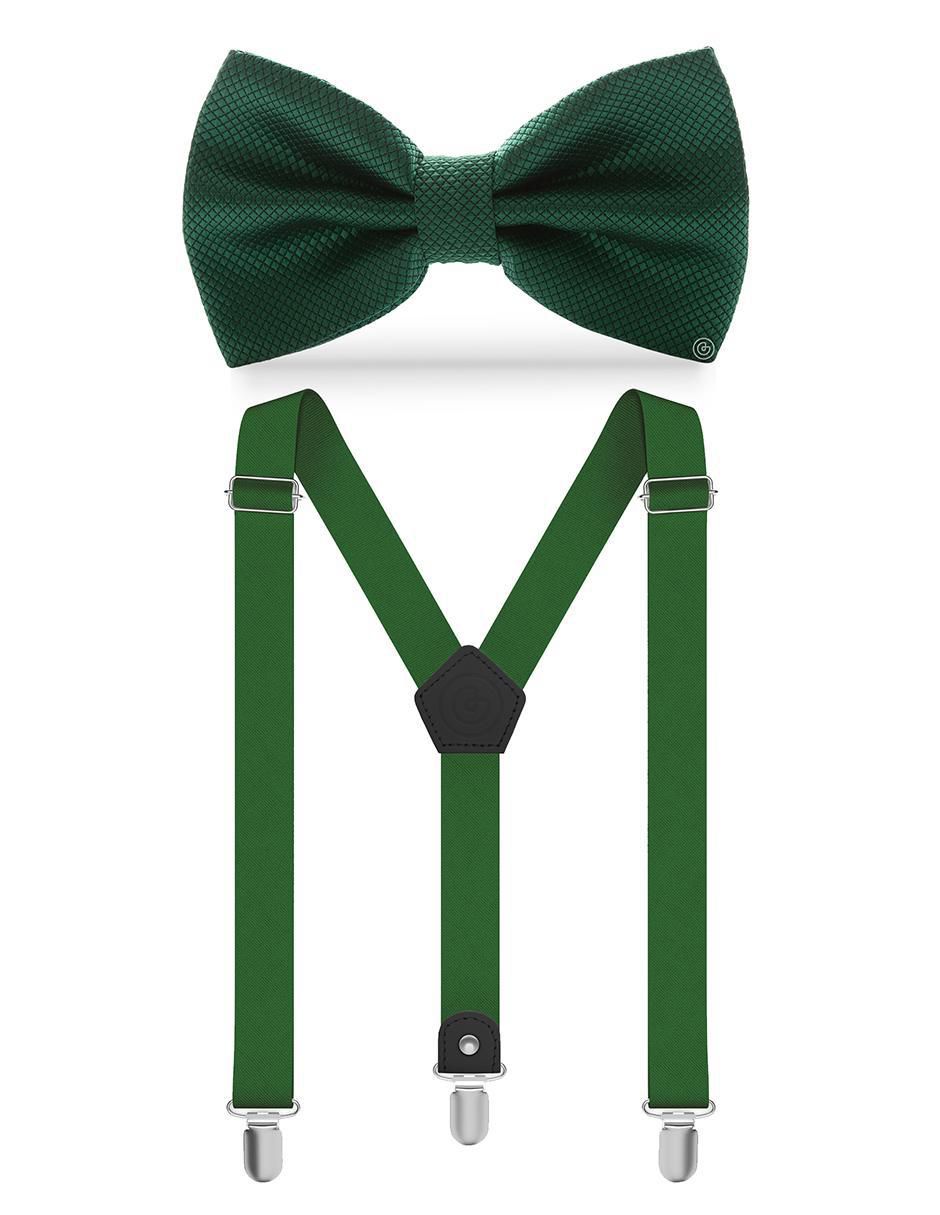 Set de moño y tirantes para hombre 1