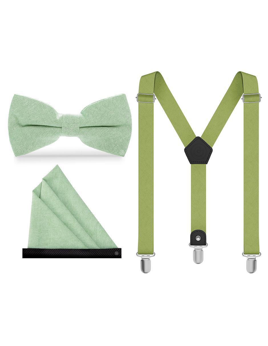 Set de moño y tirantes para hombre Set de moño y tirantes para hombre