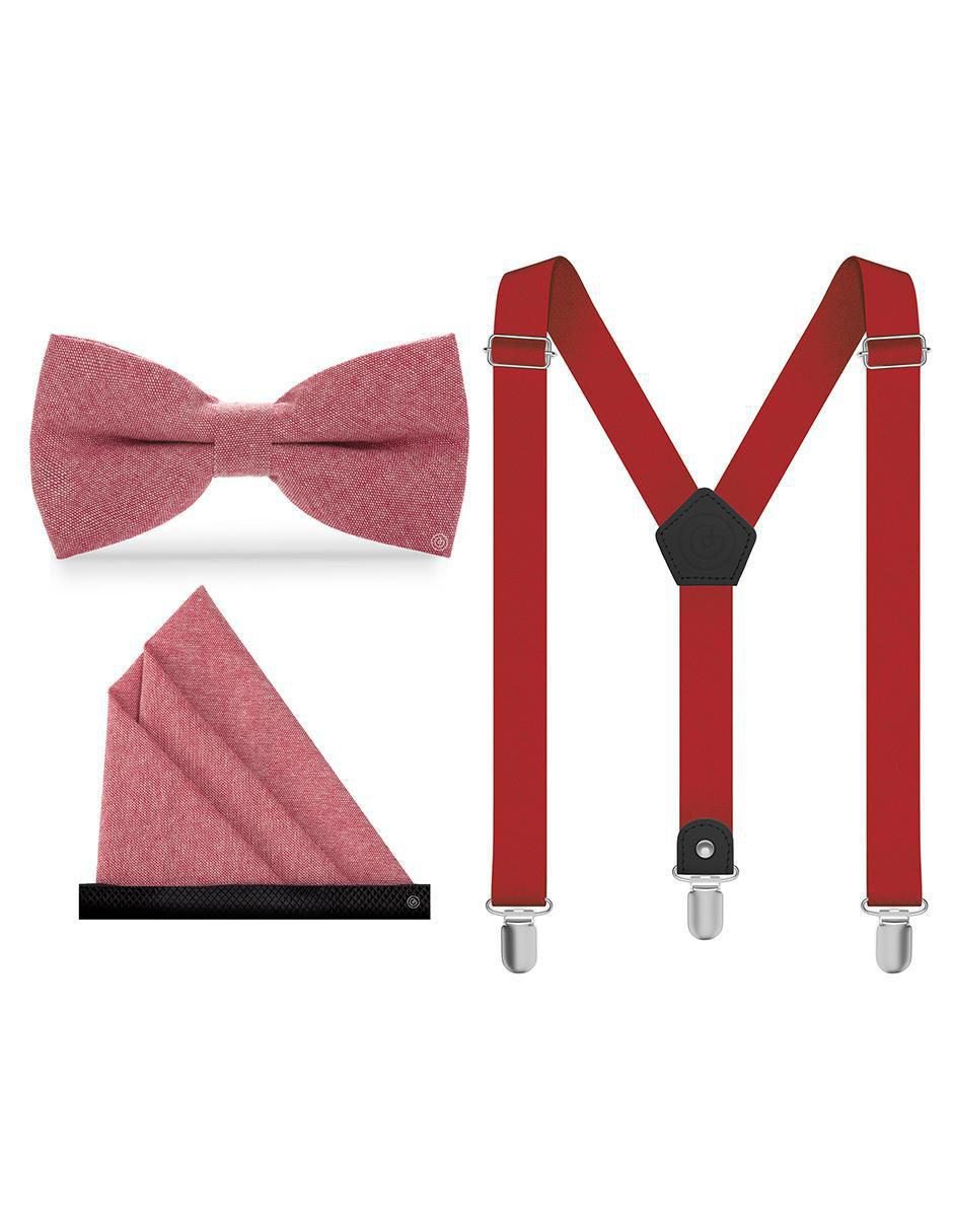 Set de moño y tirantes para hombre Set de moño y tirantes para hombre