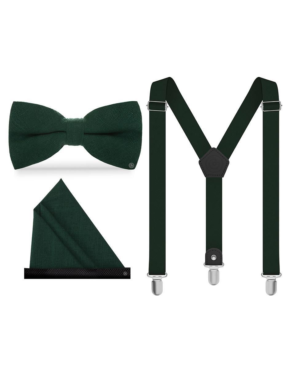 Set de moño y tirantes para hombre Set de moño y tirantes para hombre