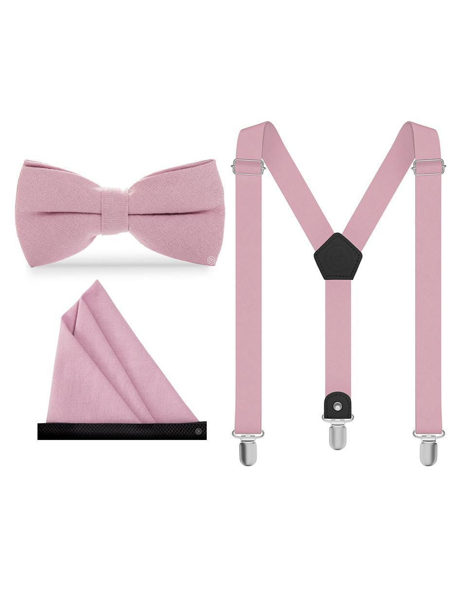 Set de moño y tirantes para hombre Set de moño y tirantes para hombre
