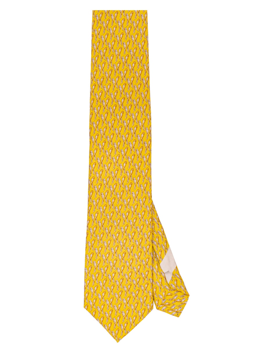 Corbata regular de seda para hombre