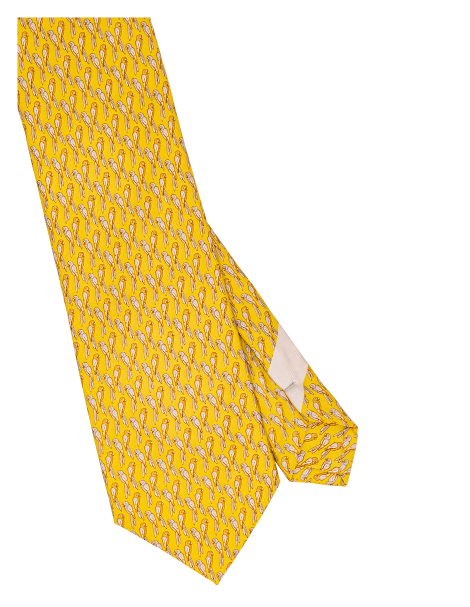 Corbata regular de seda para hombre 3