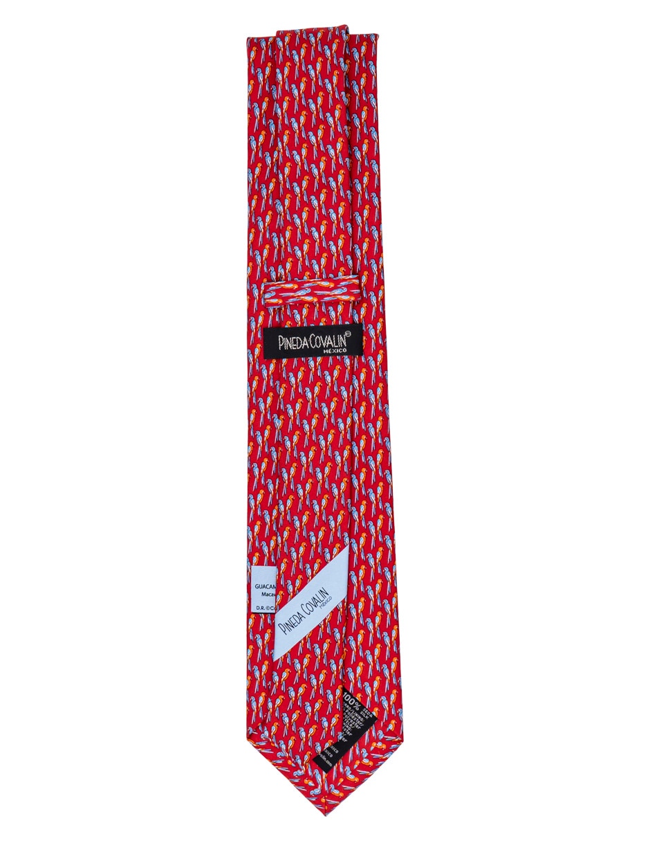 Corbata regular de seda para hombre 4