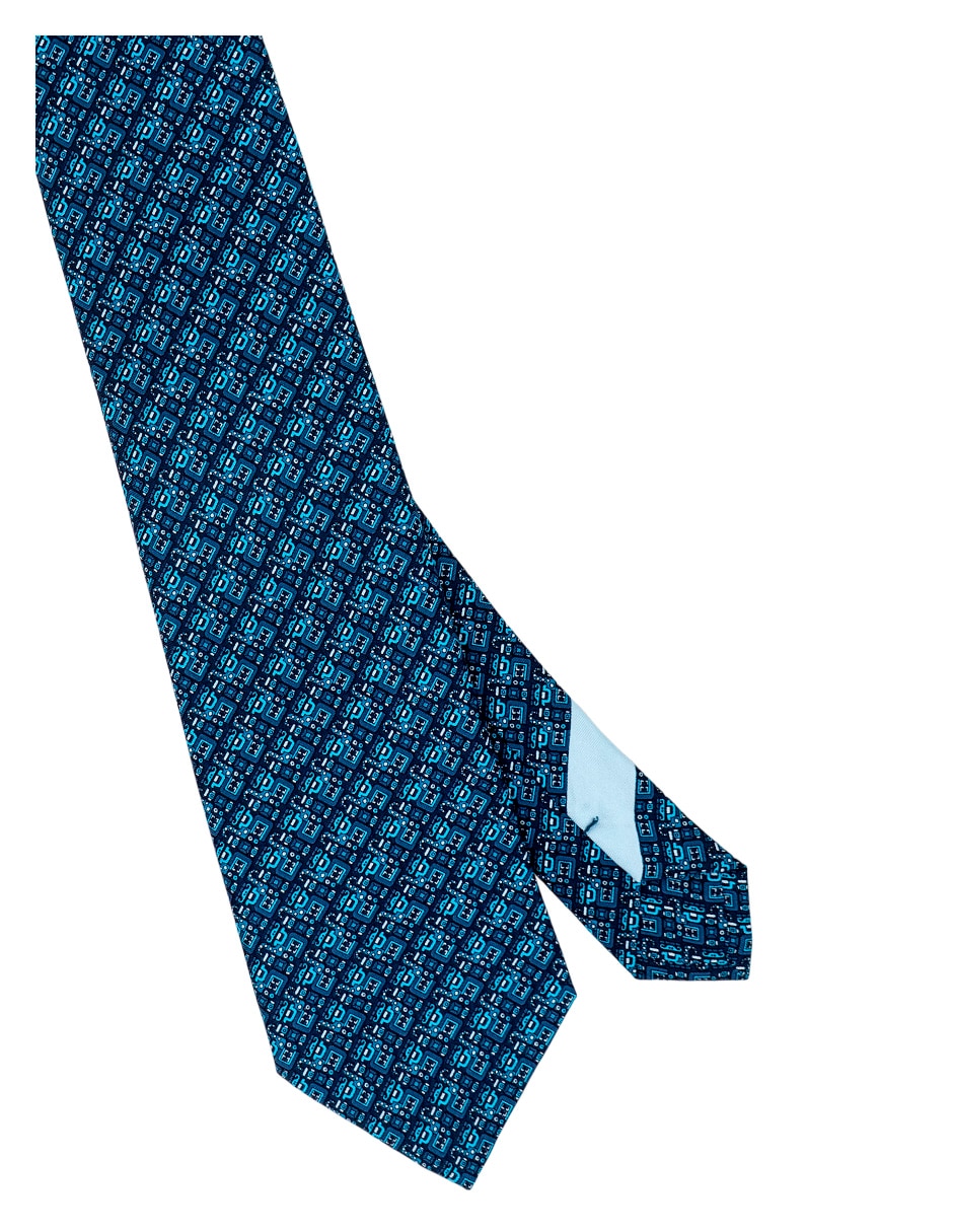 Corbata regular de seda para hombre 2