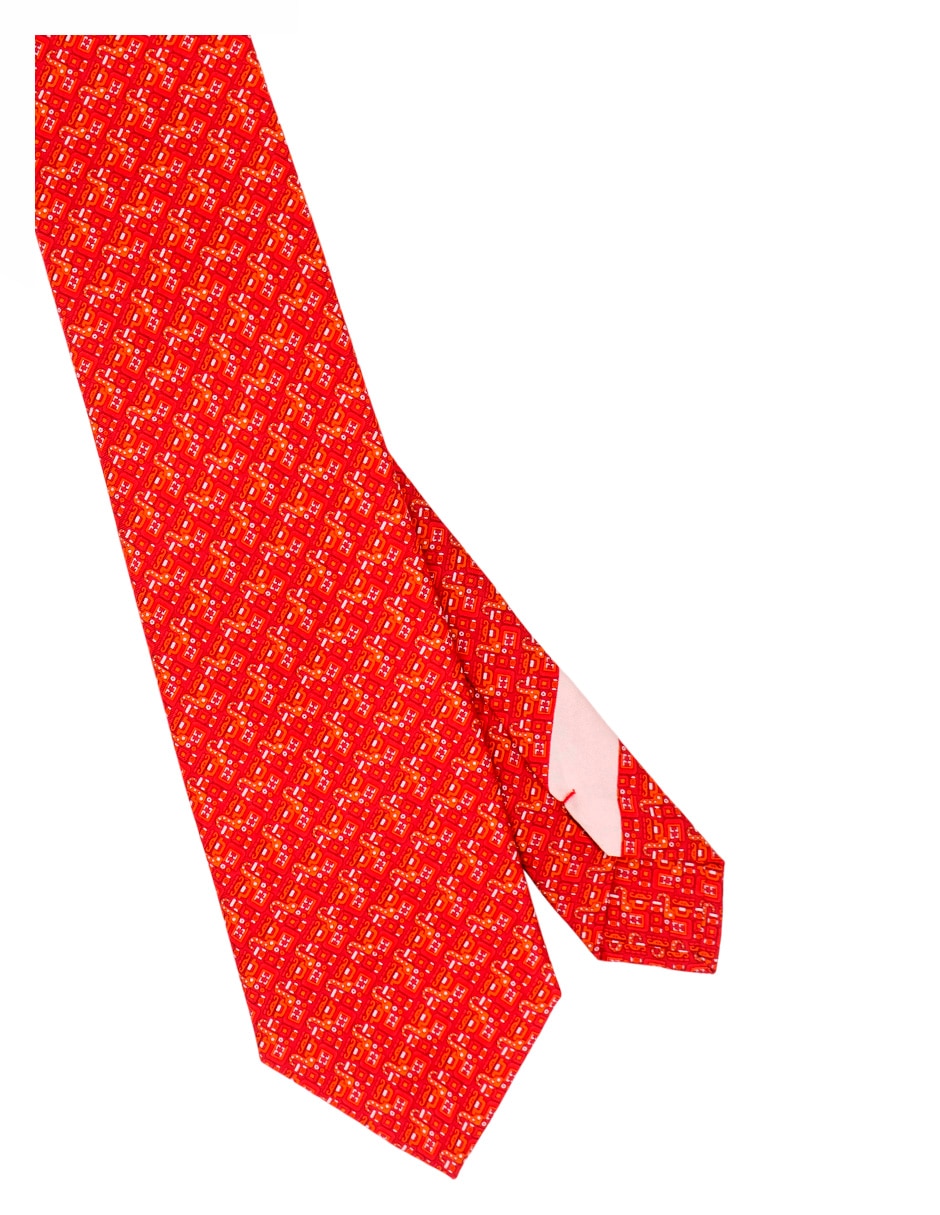 Corbata regular de seda para hombre 3