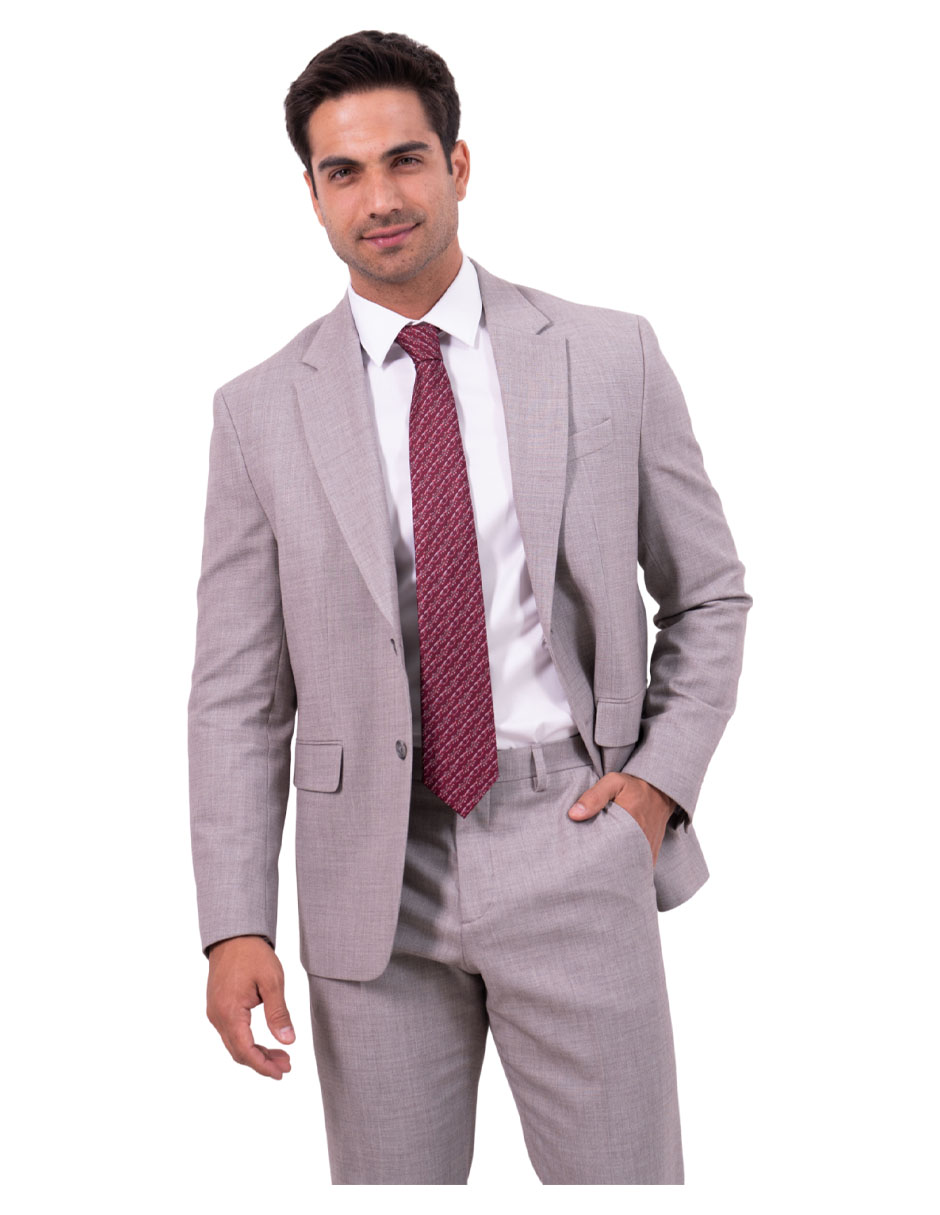 Corbata regular de seda para hombre 3