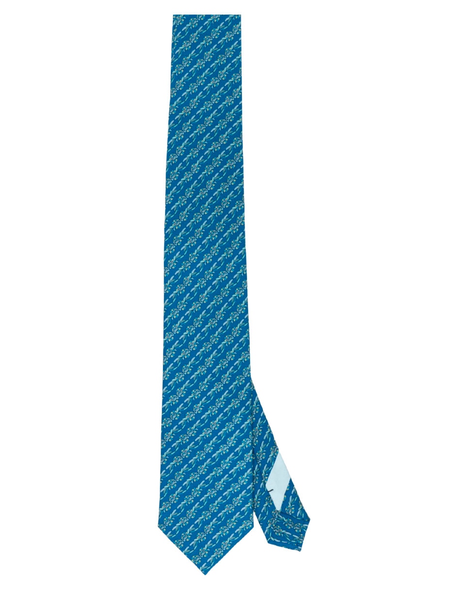 Corbata regular de seda para hombre